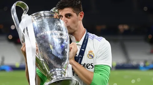 Courtois fue fundamental en la última Champions del Madrid