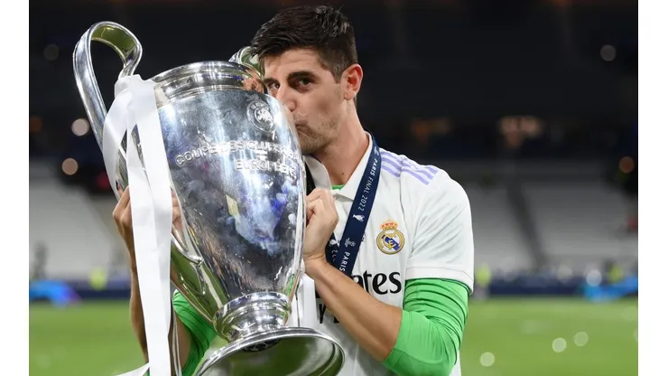 Courtois fue fundamental en la última Champions del Madrid