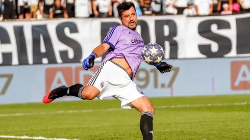 Peric estuvo presente en la despedida de Paredes