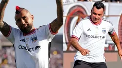 El seleccionado nacional estuvo presente en la despedida del goleador del fútbol chileno