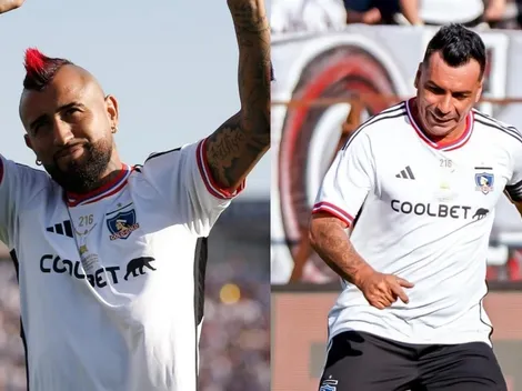 Vidal en la despedida de Paredes: "Para los colocolinos es una leyenda"