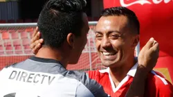 Cereceda estuvo presente en la despedida de Paredes