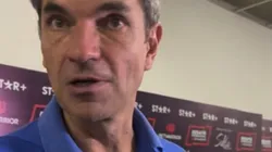 Mauricio Pellegrino valora el desempeño de la U pese a la derrota ante River: "Estuvimos a la altura"