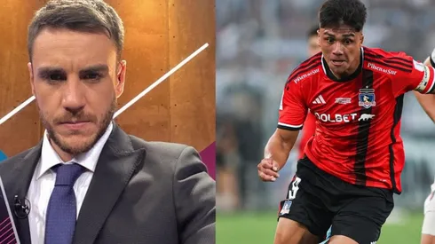 El periodista destacó al joven atacante albo