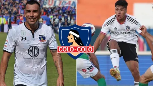 Esteban Paredes bendice a Damián Pizarro