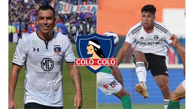 Esteban Paredes bendice a Damián Pizarro
