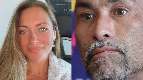Paula Pavic y su inminente ex esposo Marcelo Chino Ríos.