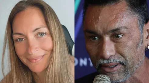 Paula Pavic y el Chino Ríos.