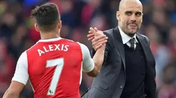 Alexis no pudo reencontrarse con Guardiola en el City