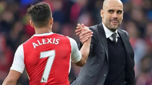Alexis no pudo reencontrarse con Guardiola en el City