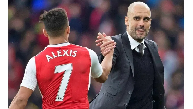 Alexis no pudo reencontrarse con Guardiola en el City