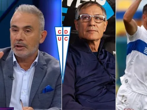 Olmos le da sin piedad a Holan por la titularidad de Di Santo en la UC