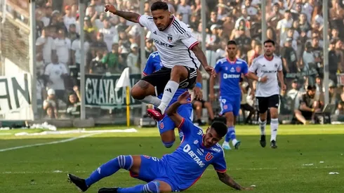 Emmanuel Ojeda jugó el Superclásico infiltrado por problemas en su rodilla izquierda.