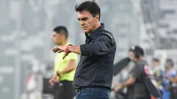 El DT albo utilizó un nuevo esquema táctico este jueves en la práctica