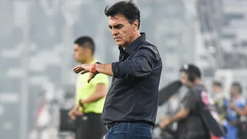 El DT albo utilizó un nuevo esquema táctico este jueves en la práctica