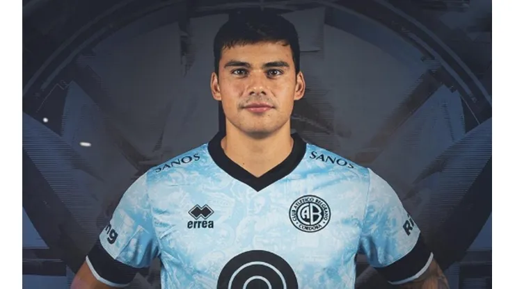 Álex Ibacache arribó oficialmente a Belgrano.