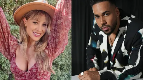 Sabrina Sosa y Romeo Santos.