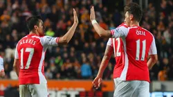 El tocopillano le dedicó palabras a su ex compañero en los Gunners