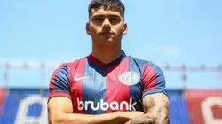 Fue presentado a principio de año en San Lorenzo y no jugó un minuto.