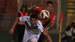 Salgado ingresó en el minuto 55 en el último partido de Palestino.