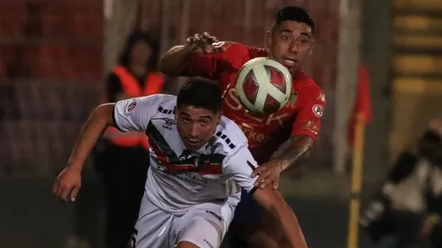Salgado ingresó en el minuto 55 en el último partido de Palestino.