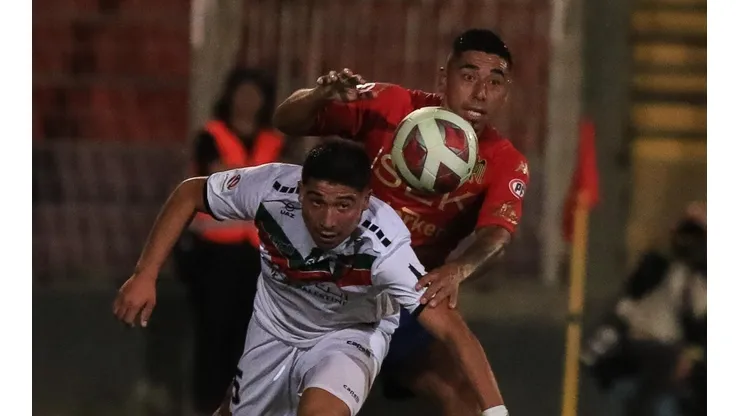 Salgado ingresó en el minuto 55 en el último partido de Palestino.