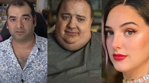 Cesarito, Brendan Fraser en The Whale y Anto Larraín.