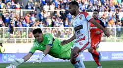 Toselli respondió en su primer partido con Universidad de Chile.
