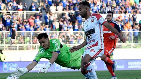 Toselli respondió en su primer partido con Universidad de Chile.