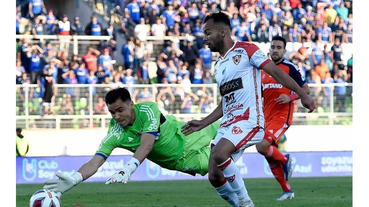 Toselli respondió en su primer partido con Universidad de Chile.