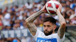 Eugenio Mena protagonizó una polémica jugada ante Magallanes.