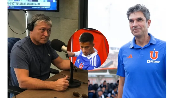 Pato Yáñez en picada contra Mauricio Pellegrino.