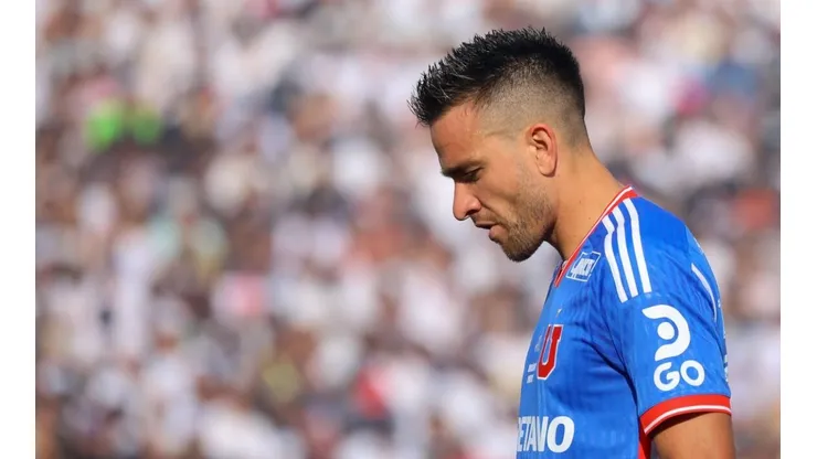 Zaldivia fue aplaudido por el hincha azul en Valparaíso.