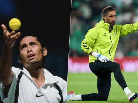 Chino Ríos blinda con saque y volea al capitán de La Roja, Claudio Bravo