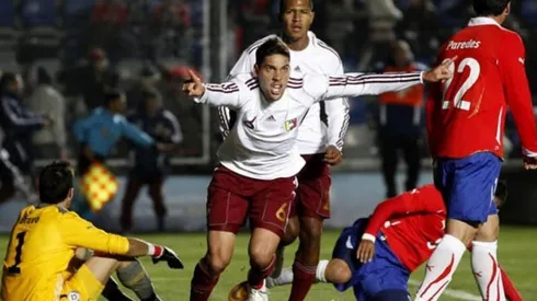 Cichero convirtió el gol con el que Venezuela eliminó a Chile de la Copa America 2011