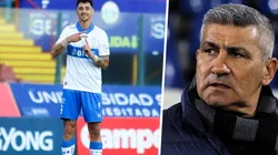 El histórico delantero de la UC le guarda el trono goleador a Zampedri.