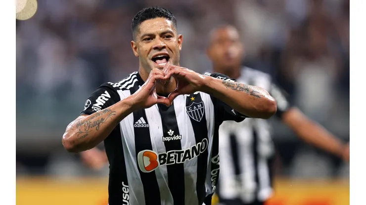 Hulk anotó un golazo de tijera en la Copa Libertadores.