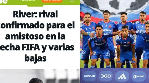 Universidad de Chile enfrentará a River Plate en Salta