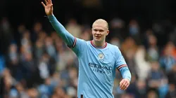 Erling Haaland defiende actualmente la camiseta del Manchester City