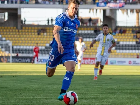 Juan Pablo Gómez se recupera en la U y puede jugar ante Copiapó