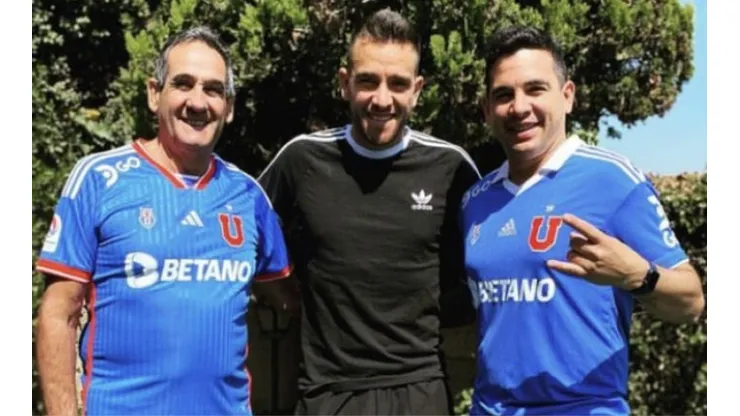 Matías Zaldivia empapó de azul a toda su familia