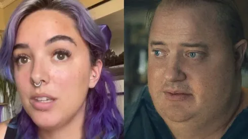 Anto Larraín y Brendan Fraser en La Ballena.