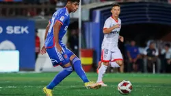 Darío Osorio lo pasa mal con la disposición técnica de Mauricio Pellegrino en la U