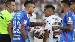 El palabreo entre Matías Zaldivia y Jordhy Thompson