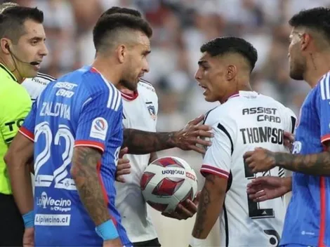 Zaldivia y su palabreo con Thompson dentro del Superclásico