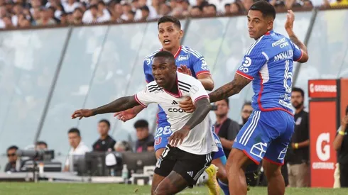 Yonathan Andía protagonizó una polémica jugada en el final.