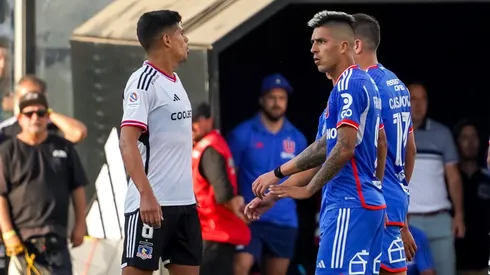 Esteban Pavez y Leandro Fernández no mostraron mucho en el Superclásico entre Colo Colo y la U