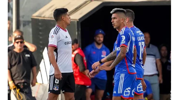 Esteban Pavez y Leandro Fernández no mostraron mucho en el Superclásico entre Colo Colo y la U
