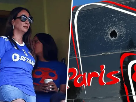 Pérez furiosa por la agresión al bus de la U en el estadio Monumental