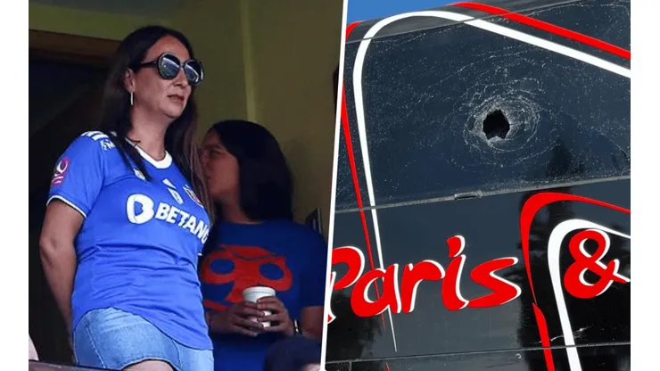 Pérez reaccionó indignada tras los desmanes a la llegada del Monumental.